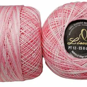 Crochet Blanc Mercerie Portugaise Coton Limol mercerisé multicolore PT12 - 50 g