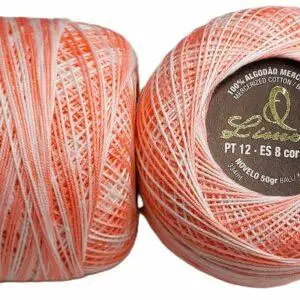 Crochet Blanc Mercerie Portugaise Coton Limol mercerisé multicolore PT12 - 50 g