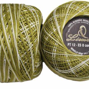 Crochet Blanc Mercerie Portugaise Coton Limol mercerisé multicolore PT12 - 50 g