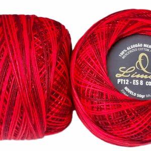 Crochet Blanc Mercerie Portugaise Coton Limol mercerisé multicolore PT12 - 50 g