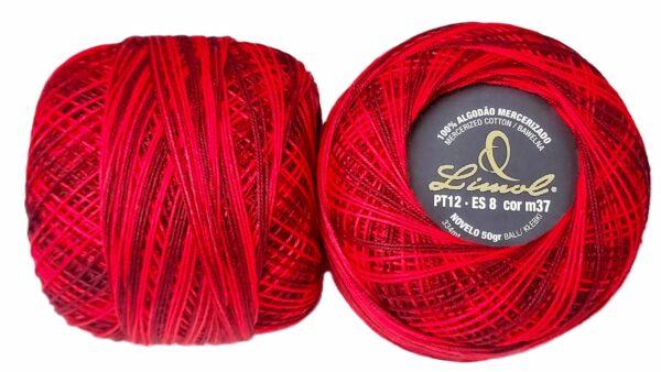 Crochet Blanc Mercerie Portugaise Coton Limol mercerisé multicolore PT12 - 50 g