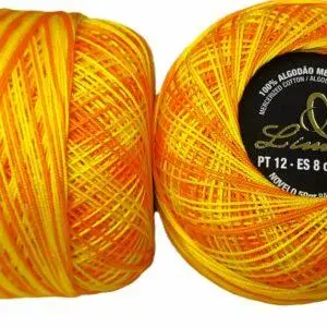 Crochet Blanc Mercerie Portugaise Coton Limol mercerisé multicolore PT12 - 50 g