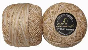 Crochet Blanc Mercerie Portugaise Coton Limol mercerisé multicolore PT12 - 50 g