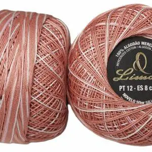 Crochet Blanc Mercerie Portugaise Coton Limol mercerisé multicolore PT12 - 50 g