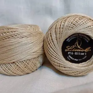 Crochet Blanc Mercerie portugaise Coton mercerisé amigurumi Limol 50 g