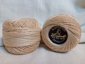 Crochet Blanc Mercerie portugaise Coton mercerisé amigurumi Limol 50 g