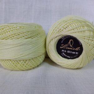 Crochet Blanc Mercerie portugaise Coton mercerisé amigurumi Limol 50 g