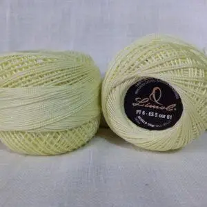 Crochet Blanc Mercerie portugaise Coton mercerisé amigurumi Limol 50 g