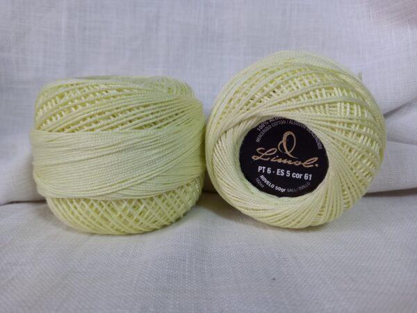 Crochet Blanc Mercerie portugaise Coton mercerisé amigurumi Limol 50 g