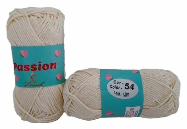 Crochet blanc mercerie portugaise Coton Passion Limol