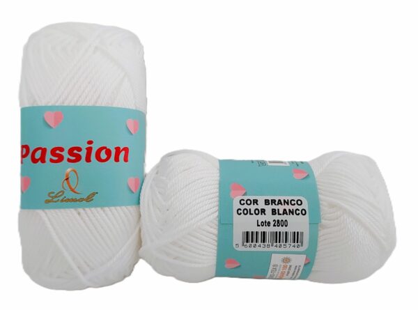 Crochet blanc mercerie portugaise Coton Passion Limol