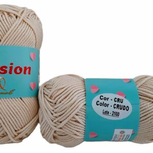 Crochet blanc mercerie portugaise Coton Passion Limol