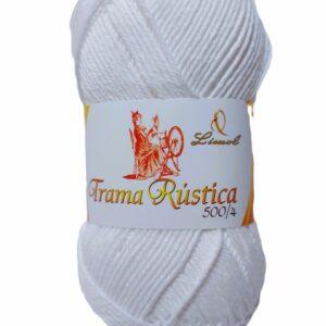 CROCHET BLANC MERCERIE PORTUGAISE LAINE TRICOT CROCHET TRAMA RUSTICA 500/4