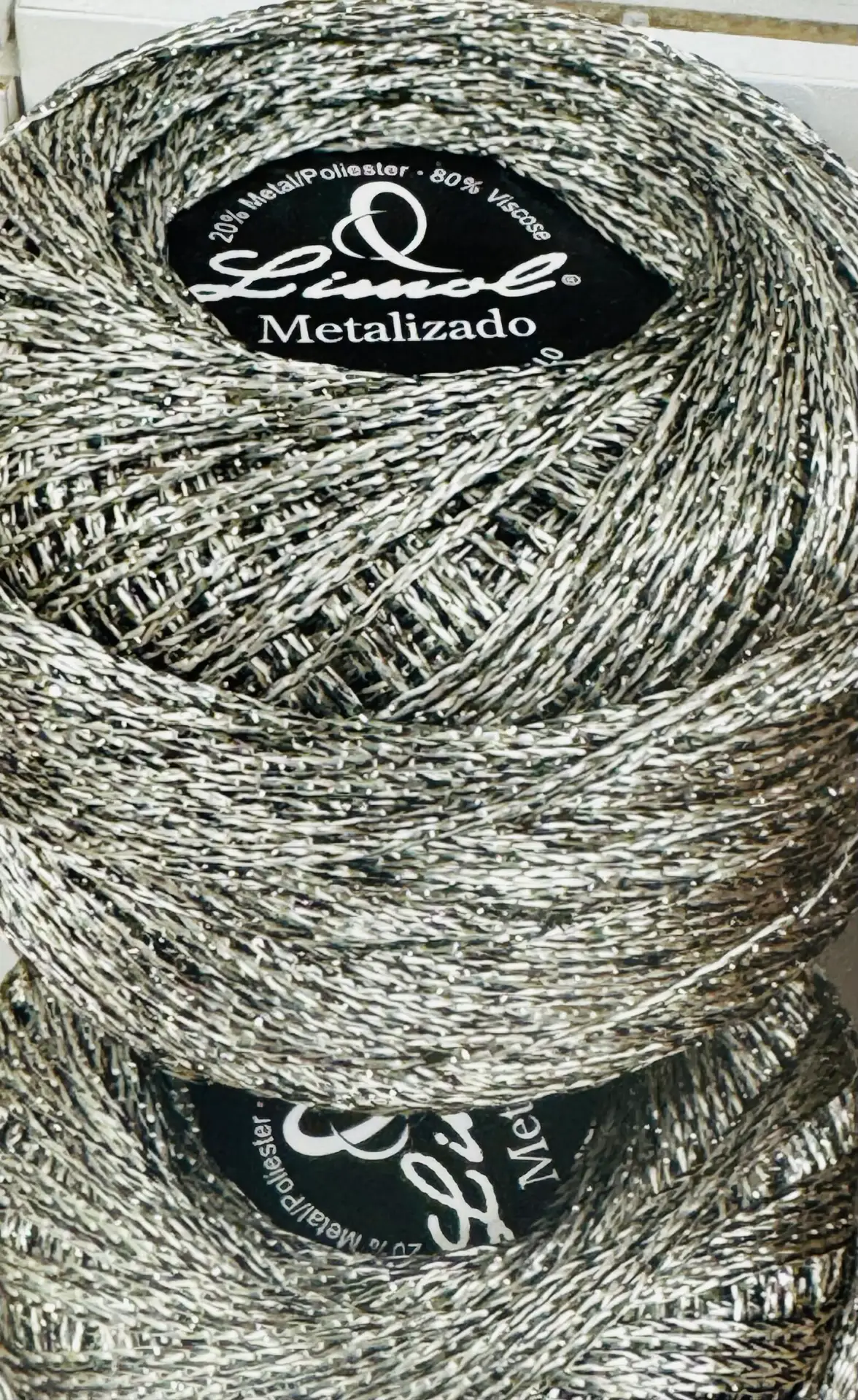 Fil métallisé 312 - Bronze argenté brillant épais – Image 2