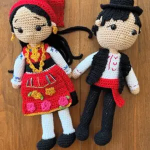 KIT TENUE TRADITIONNELLE AMIGURUMI LIMOL
