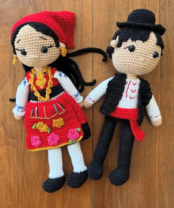 KIT TENUE TRADITIONNELLE AMIGURUMI LIMOL