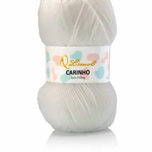 Laine Carinho 401 Blanc