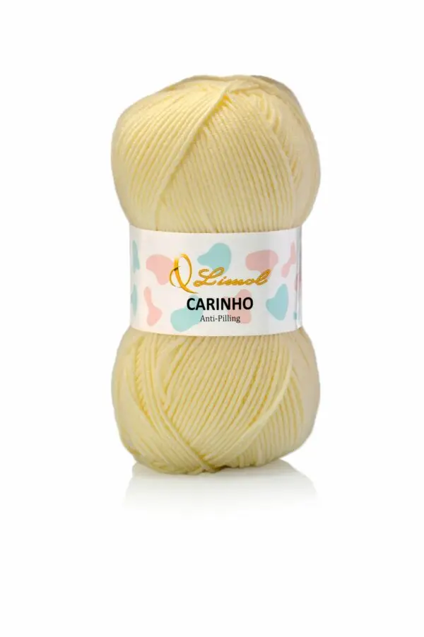 Laine Carinho 402 jaune clair