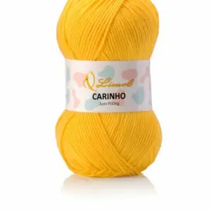 Laine Carinho 404 jaune soleil