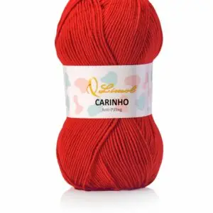 Laine Carinho 405 rouge