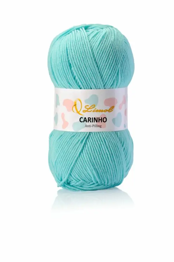 Laine Carinho 411 vert amande
