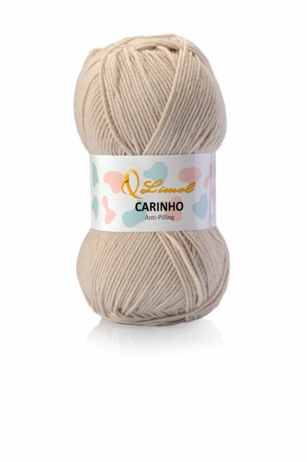 Laine Carinho 452 beige coquille