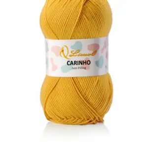 Laine Carinho 439 moutarde claire