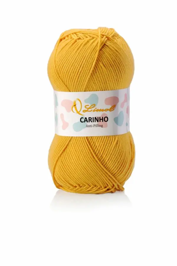Laine Carinho 439 moutarde claire