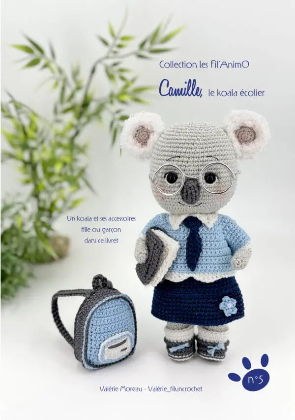 LIVRE CAMILLE, le koala l’écolier