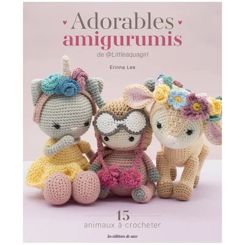 Adorables amigurumis de @littleaquagirl