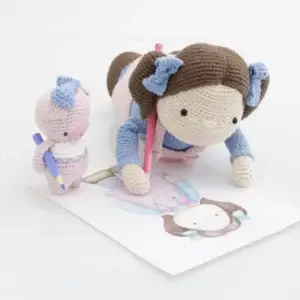 La poupée Julia au crochet et ses 20 panoplies – Image 7