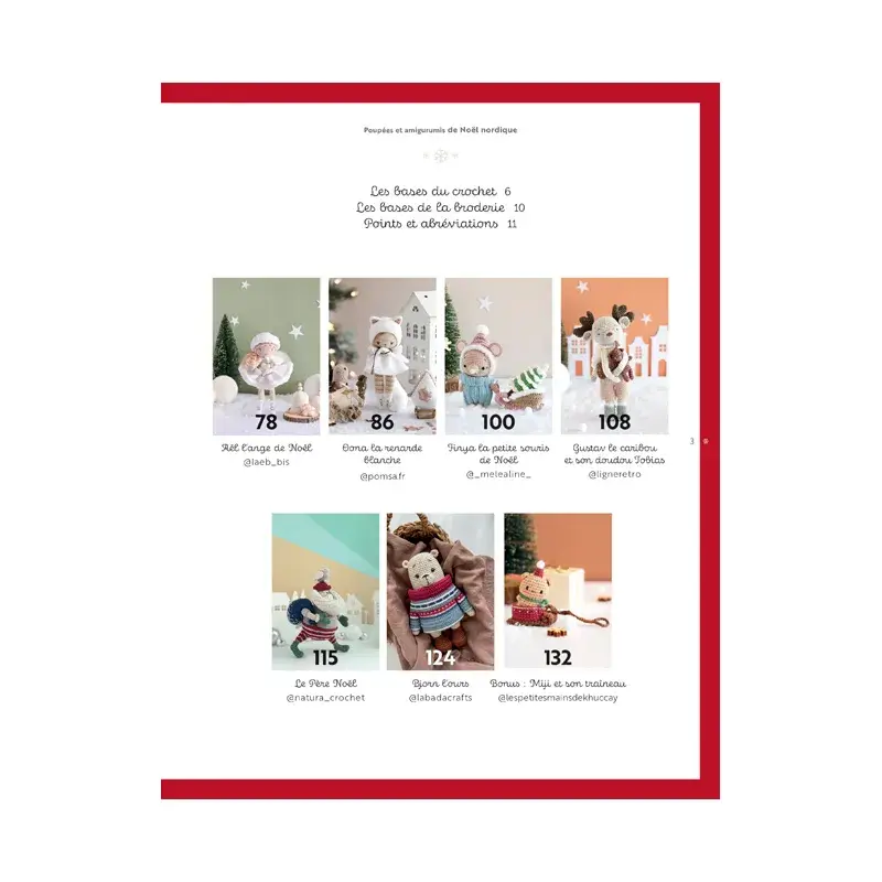 Poupées & amigurumis de Noël nordique au crochet – Image 2
