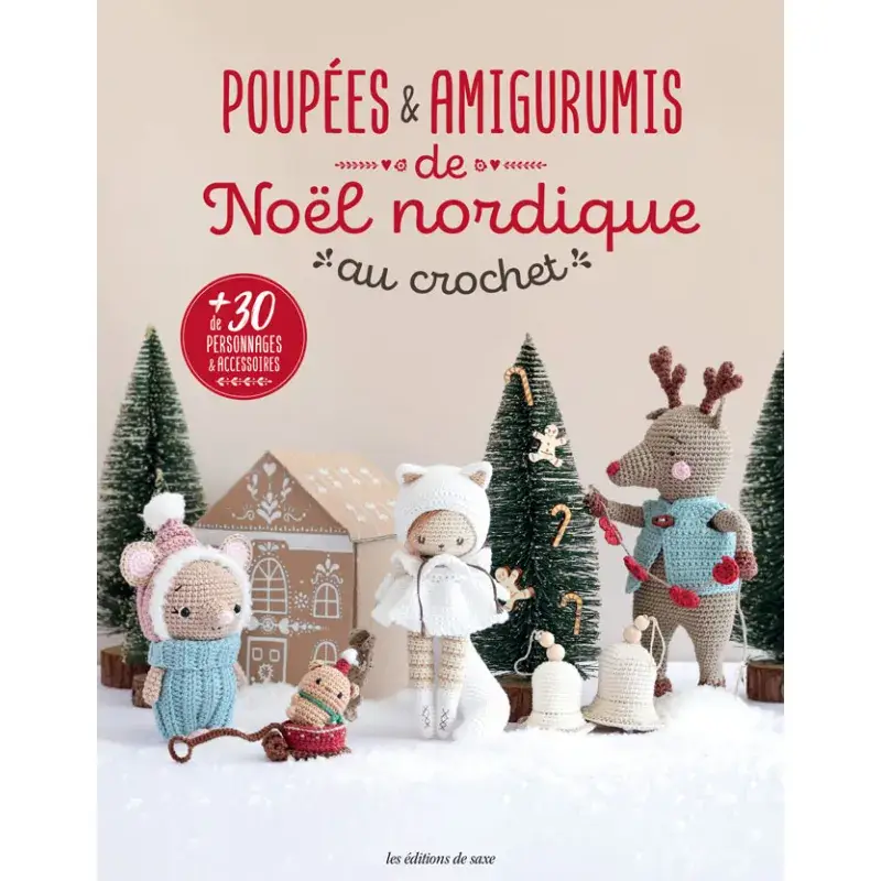 Poupées & amigurumis de Noël nordique au crochet