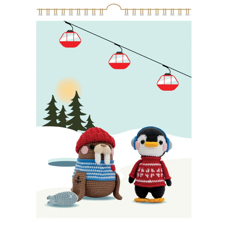 Une année en amigurumis : 24 adorables personnages à crocheter au fil des mois – Image 4