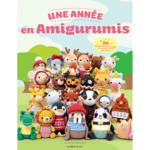 Une année en amigurumis : 24 adorables personnages à crocheter au fil des mois