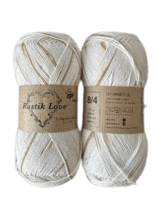 Laine Rustik love pollen- 140 Blanc caramel