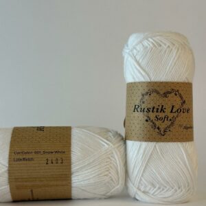 Rustik Love Uni - 1 Blanc neige