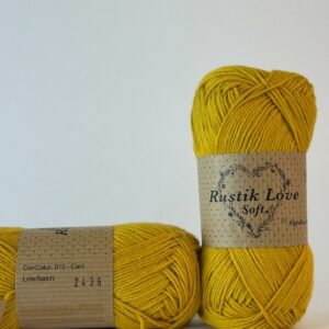 Rustik Love Uni - 10 Jaune Moutarde