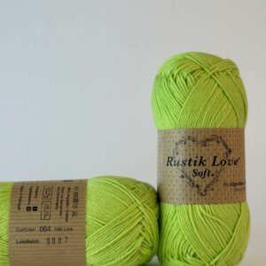 Rustik Love Uni - 64 Vert Anis sauvage